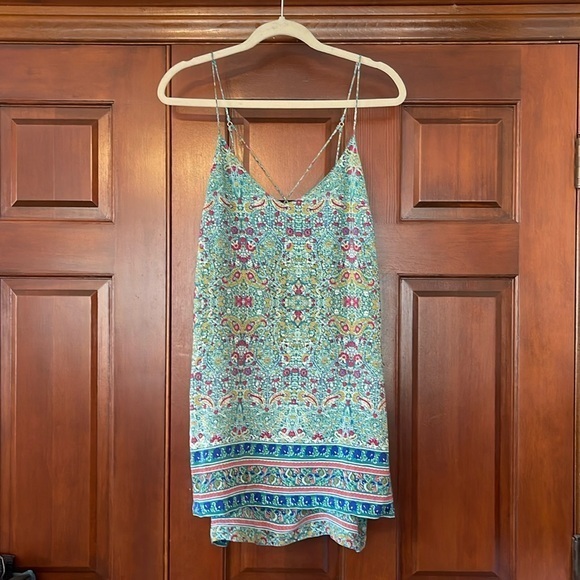 Maeve Tops - Anthropologie MAEVE SILK BLENT TUNIC TANK SIZE 0P